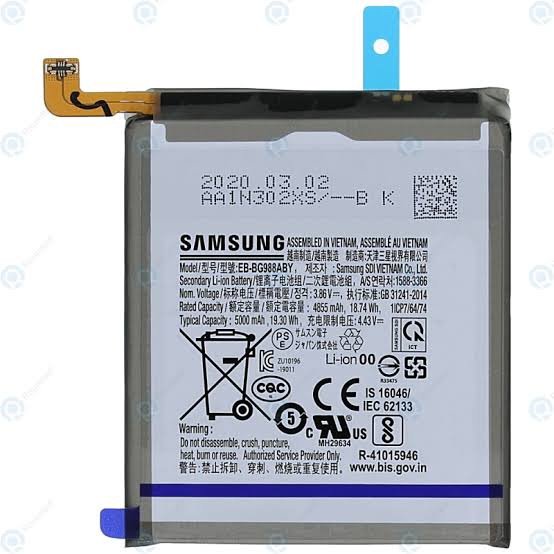 BATTERIE SAMSUNG S20 ORG