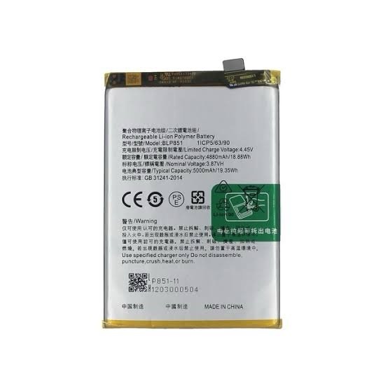 BATTERIE OPPO A74 4G / A95 2020 / RENO 6 LITE / BLP851 ORG